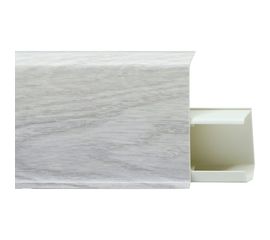 Плинтус ПВХ с съемной панелью TERA дуб Монтана 72мм 2,2м Winart 06.30.708.002 