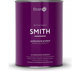 Быстросохнущая краска по металлу Elcon Smith белая 0,8 кг 00-00002809 