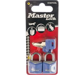 Комплект 2-х навесных замков MasterLock 9120EURTCOL 