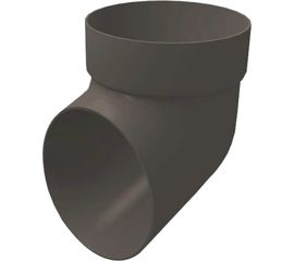Сливное колено GrandLine ПВХ, графит RAL 7024 