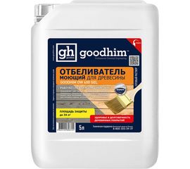 Моющий отбеливатель для древесины GOODHIM DW400 GEL, 5 л 98724 
