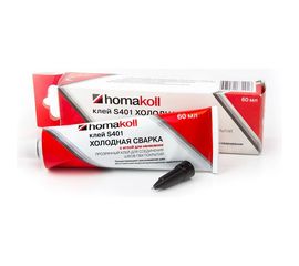 Клей холодная сварка Homakoll S401, морозостойкий, 25-30 п.м., 60 г 19667 