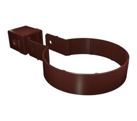Хомут трубы GrandLine Kliker Premium ПВХ, шоколад RAL 8017 
