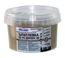 Шпаклевка по дереву (0.4 кг; орех светлый) Movatex Т16167 