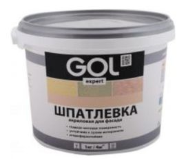 Шпатлевка акриловая Expert GOL Фасадная 1.5 кг Palizh 11605975 