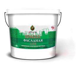 Фасадная краска Ареал+ ВД-АК 0107 ЛЮКС бак 40 кг А-049 
