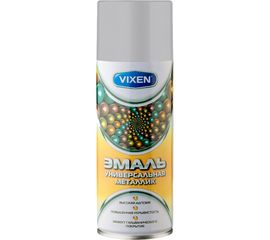 Универсальная эмаль VIXEN VX-19110 металлик хром, аэрозоль, 520 мл 47811 