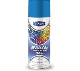 Универсальная эмаль Vixen небесно-голубой RAL 5015 аэрозоль 520 мл VX-15015 