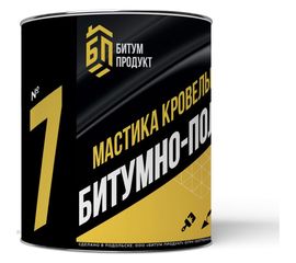 Битумно-полимерная мастика БИТУМ ПРОДУКТ 2 кг BP-17 