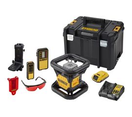 Ротационный лазерный уровень с красным лучом DEWALT DCE079D1R 