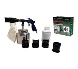 Пескоструйный пневматический пистолет со сменными насадками и песком ROCKFORCE RF-2377 