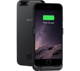Чехол-аккумулятор Interstep для iPhone 8Plus/7Plus/6Plus+8п каб 5000мАч матовый черный, B210, 51732 