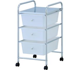 Передвижная тележка UniStor DOLLY с тремя ящиками, на колёсиках, 320x365x620 мм 210709 