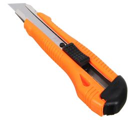 Пистолетный нож HEADMAN с фиксатором и запасным лезвием, 18мм 641-095 