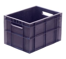 Ящик Тара.ру п/э 400х300х260 Фин-Пак, чёрный 00408 