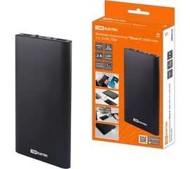 "Внешний аккумулятор TDM ""Юкон 3"", 8000 mAh, 2 А, 2 USB, SQ1703-0003" 