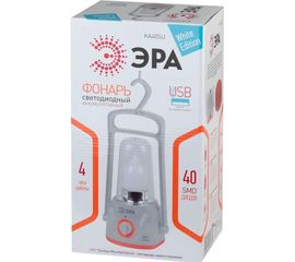 Фонарь ЭРА KA40SU аккумулятор 4V4Ah, 40xSMD, ЗУ 220V, картонная коробка Б0026986 