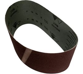 Лента шлифовальная абразивная бесконечная (75x457 мм; Р100) ABRAFORM AFL-457-100 