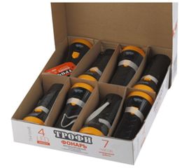 Аккумуляторный фонарь Трофи TA4box8 4V0.5Ah, 4xLED, промобокс Б0004985 