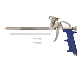 Пистолет для монтажной пены КУРС алюминиевый корпус 14265 