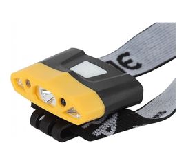 Налобный фонарь ЭРА Практик GA-804 3Вт, led, 2 SMD, 3,7 V, Li аккумулятор, сенсерное включение, блистер Б0036605 