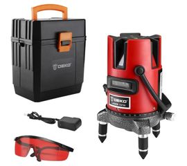 Уровень лазерный DEKO DKLL02RB SET 3 065-0276 