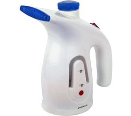 Компактный отпариватель ERGOLUX ELX-GS01-С35 белый/синий 200 мл, 220-240 В, 800 Вт 13973 