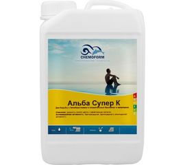Альгицид CHEMOFORM Альба Супер К для борьбы с водорослями и цветением 3 кг 610003 