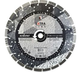 Диск алмазный сегментный Асфальт Extra Line (350х25.4 мм) Diam 000619 