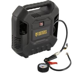 Воздушный компрессор Denzel DL1100 1,1 кВт, 180 л/мин, с набором аксессуаров 58005 