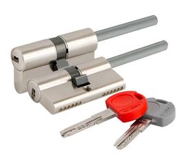 Цилиндровый механизм под вертушку CISA дл. шток ASIX PRO OE307-12.12 70 мм/35+10+25, НИКЕЛЬ 31185 