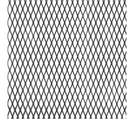 Лист GAH ALBERTS сетка, алюминиевый, черный 600x1000x1, 465919 
