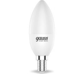 Светодиодная лампа Gauss, Smart Home DIM+CCT E14 C37 5 Вт 1110112 