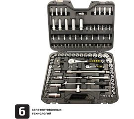 Набор инструментов Inforce 108 предметов 1/2", 1/4" 06-07-12 