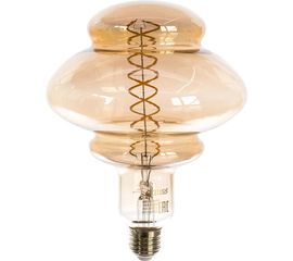 Лампа Gauss Led Vintage Filament Flexible BD160 8W 330lm E27 160х210mm Gray 2400K 162802008 