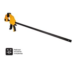 Быстрозажимная струбцина 90х600мм Inforce 06-03-24 