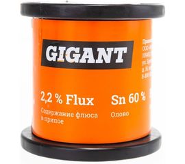 Припой Sn60 Pb40, трубка 3 мм, 500 г Gigant GT-092 