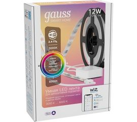 Светодиодная лента Gauss, Smart Home тип RGBW CCT+DIM 3м 1/20 5010122 