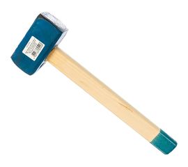 Кованая кувалда в сборе 3,25кг с эргономичной рукояткой Gigant G-С1003 (Россия) 