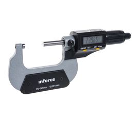 Цифровой микрометр 25-50мм/1-2"*0.001мм/0.00005" Inforce 06-11-45 