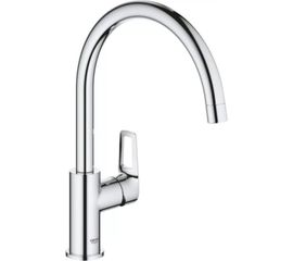 Смеситель для мойки с высоким C-образным изливом GROHE BauLoop 31368001 