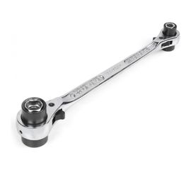 Торцевой комбинированный трещоточный реверсивный ключ HORTZ 8х10-13х14-15х17-19х22 HOR 121269 