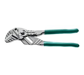 Переставные клещи KRAFTOOL 180мм, гаечный ключ 22063 