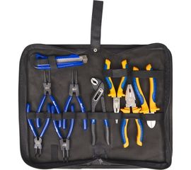 Набор шарнирно-губцевого инструмента KRAFT 9 предметов сумка KT 703021 