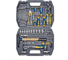 Набор инструмента 1/2 Dr и 1/4 Dr 56 предметов KRAFT KT 700303 