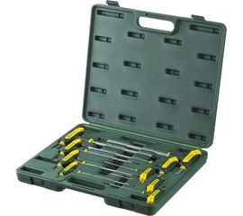 Т-образные имбусовые ключи HEX с шариком, 9шт в боксе Kraftool INDUSTRIE 27454-H9 