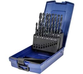 Набор сверл HSS Typ N DIN338 (19 шт; 1-10x0.5 мм) NORGAU 010031040 