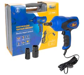 Электрический ударный гайковерт KRAFT 1/2", 380 Нм KT 705056 