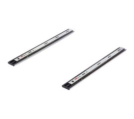 Шариковые направляющие SAMET SO CLASS накладные, высота 46 мм, с доводчиком, 450 мм СТ-00001291 