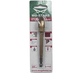 Сверло 20х112 керамика,стекло,мрамор,черепица MD-STARS С/20*112 
